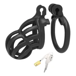 CockLock Cage de chasteté Narra 8 x 3.6cm Noir